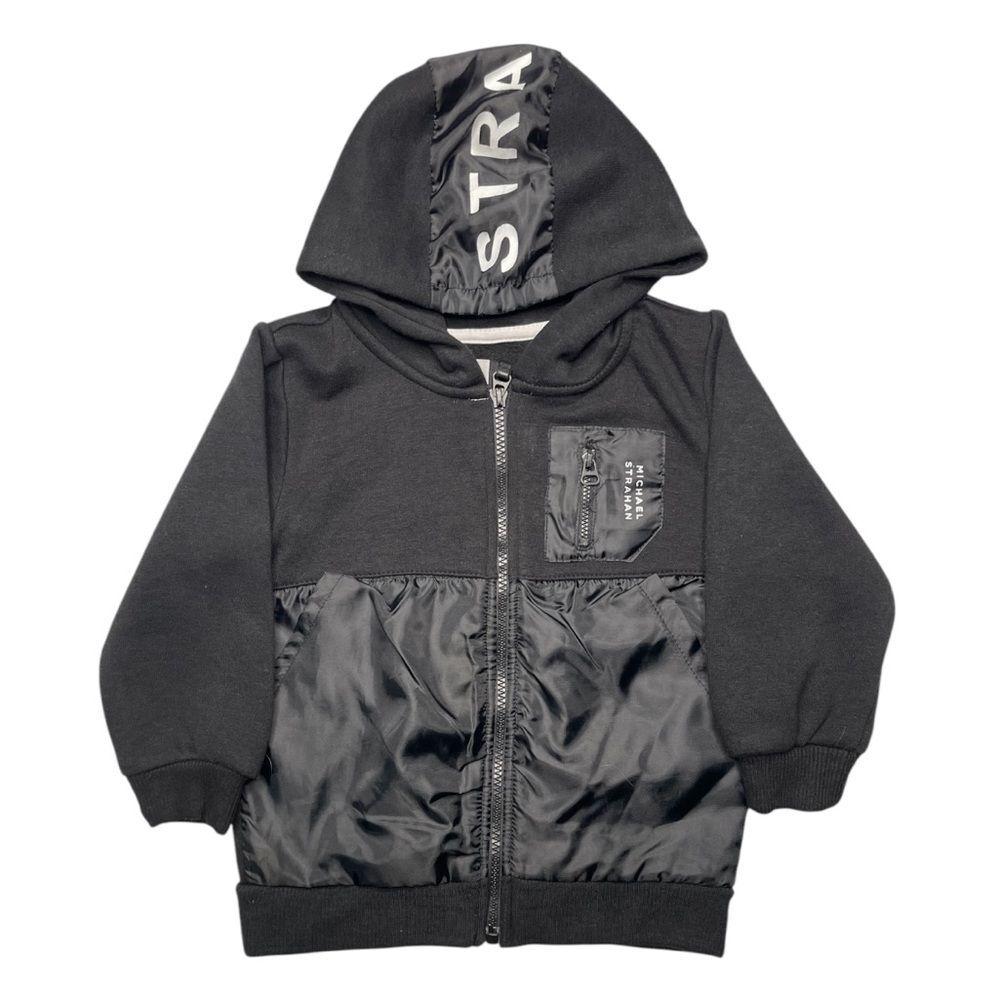 Michael Strahan Boys Hooded Zip-Up Jacket | Size 4T